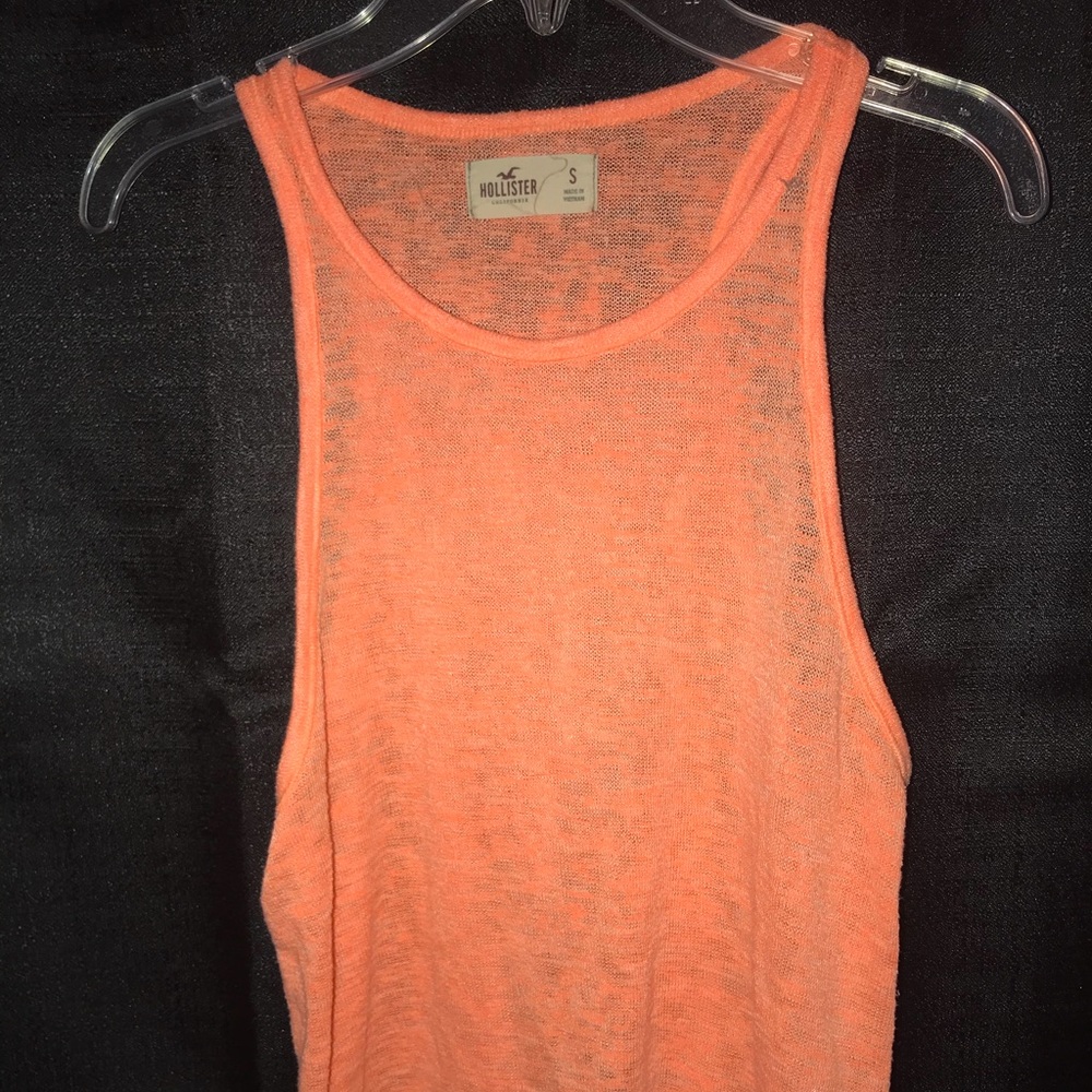 Sheer open back crop top